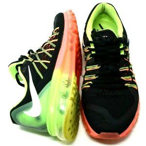 Nike Air Max 2015 Black Green Neon Pink Running